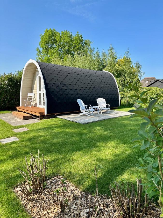 Lodge, Een Super Knus Tiny House, Nabij Vaarwater En Haven! Belt-Schutsloot Exterior photo